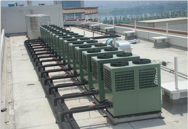 中央空調施工現場 中央空調施工現場